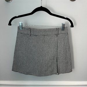 gingham skort🖤